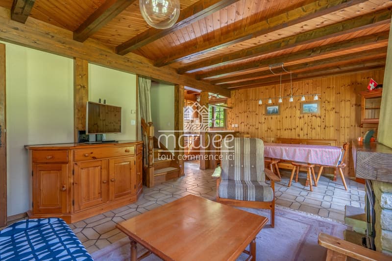 Charmant chalet de 4.5 pièces, idéal en résidence secondaire. (4)