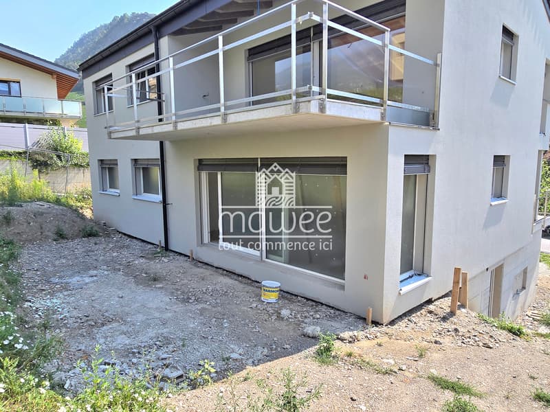 4.5 pièces neuf - Intimité, terrasse et jardin ! (4)
