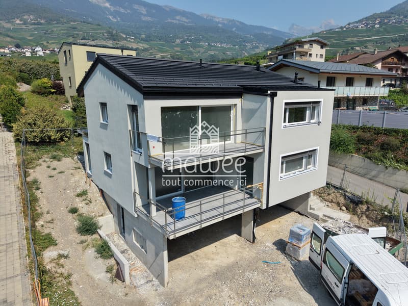 4.5 pièces neuf - Intimité, terrasse et jardin ! (12)