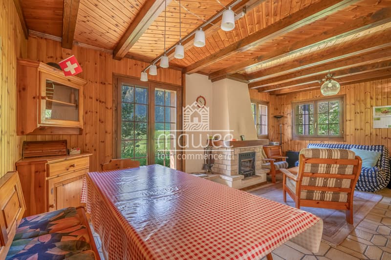 Charmant chalet de 4.5 pièces, idéal en résidence secondaire. (2)