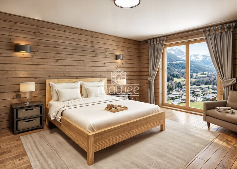 Chalet individuel neuf avec grand balcon et vue dégagée ! (4)