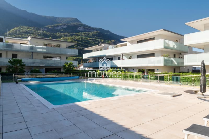 2,5 pièces avec piscine privative à Saxon - Un véritable coup de coeur (8)