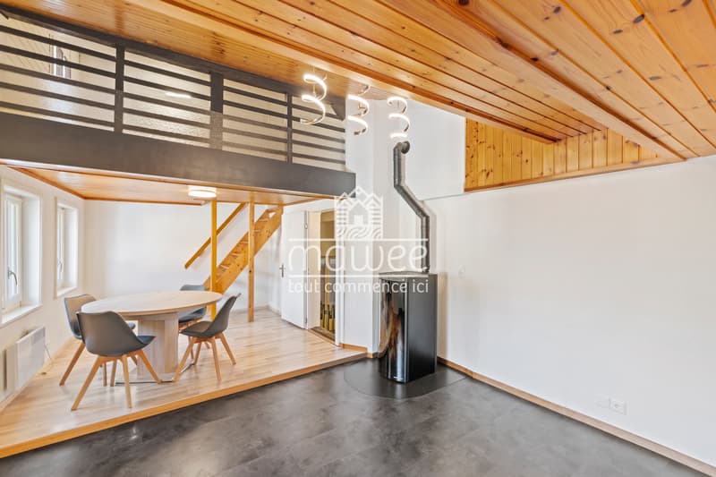 Petite maison de village de 3 pièces, cosy et pleine de charme (2)