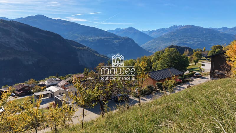 Terrain à bâtir de 860 m² à Fortunau - Vue dégagée et cadre paisible (1)