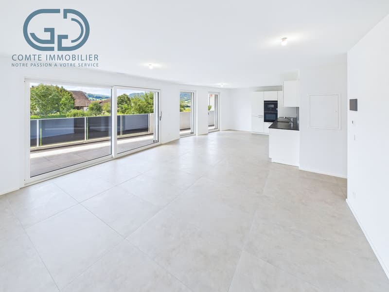 Appartement neuf de 4,5 pièces avec une grande terrasse - Haute performance énergétique (1)