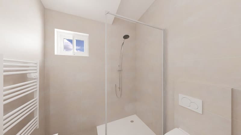 Appartement en attique de 4.5 pces rénové avec 2 terrasses (4)