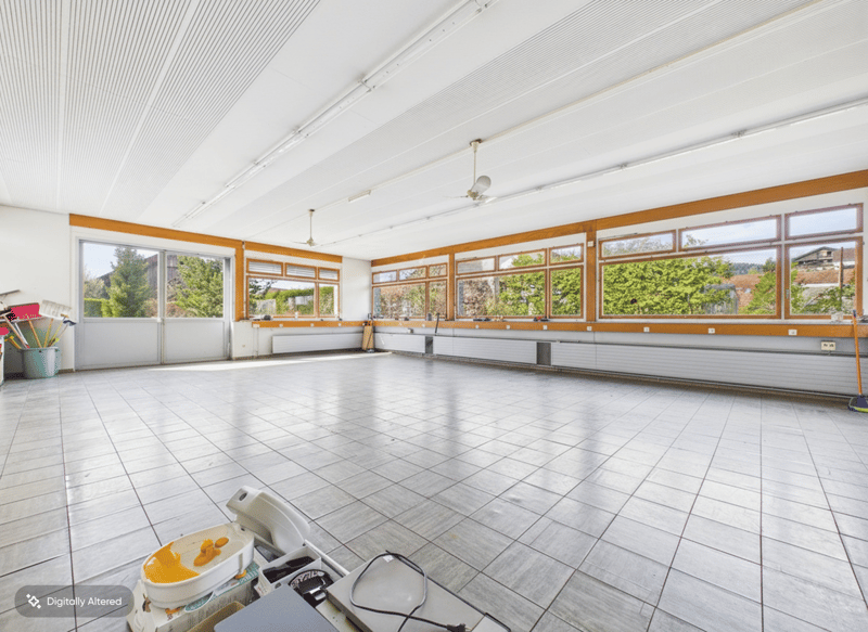 Maison individuelle avec une grande surface commerciale (10)