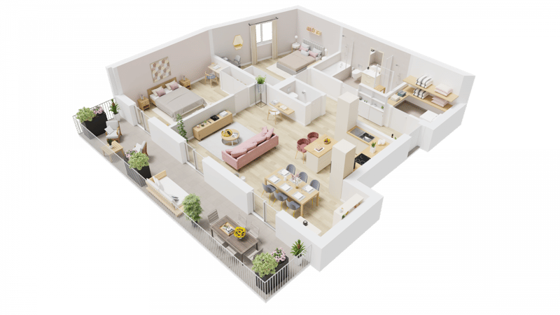 Nouvelle promotion à Alle - Appartement de 3.5 et 4.5 pces (9)