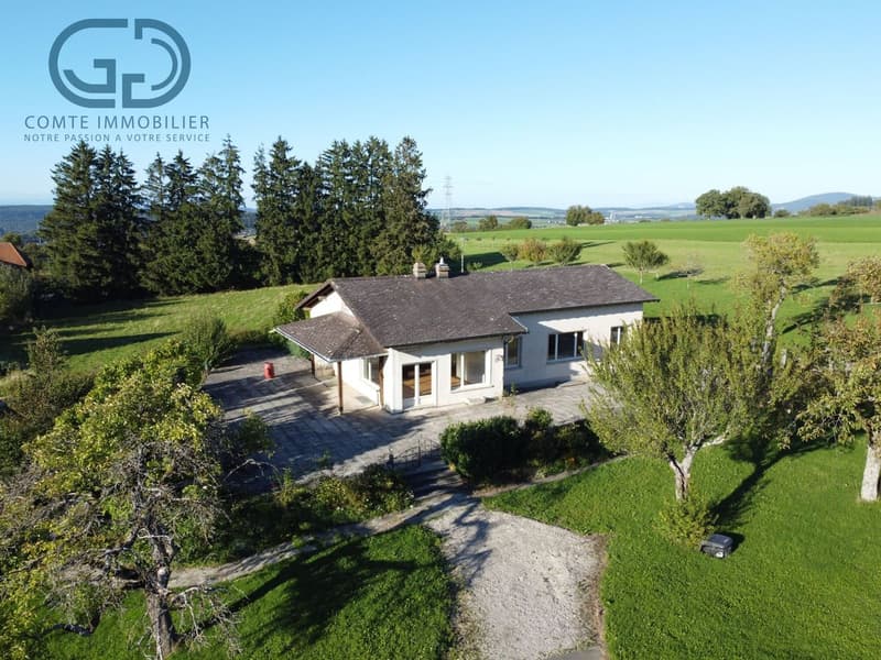 Villa individuelle sur une grande parcelle proche de la nature (1)