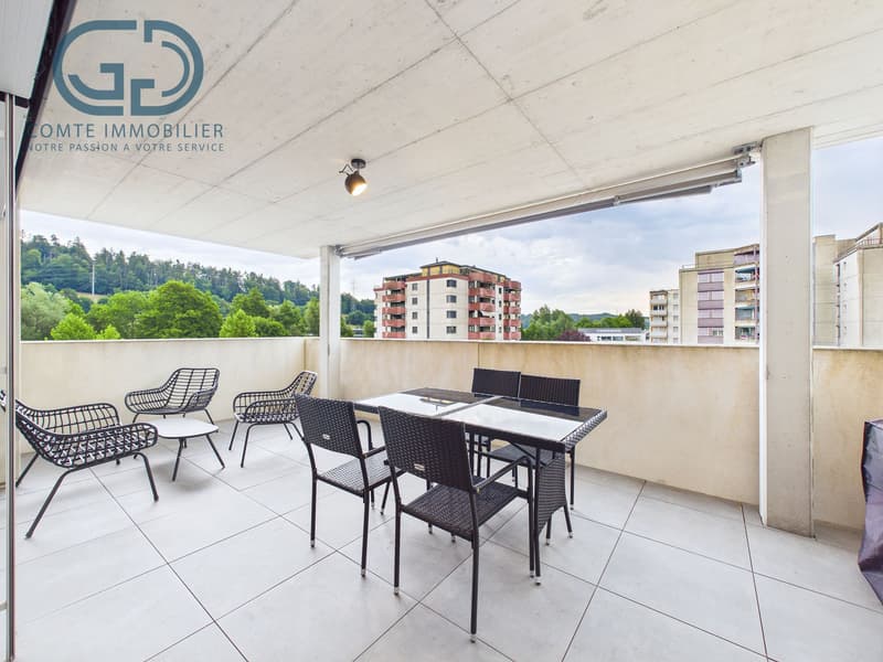 Terrasse couverte