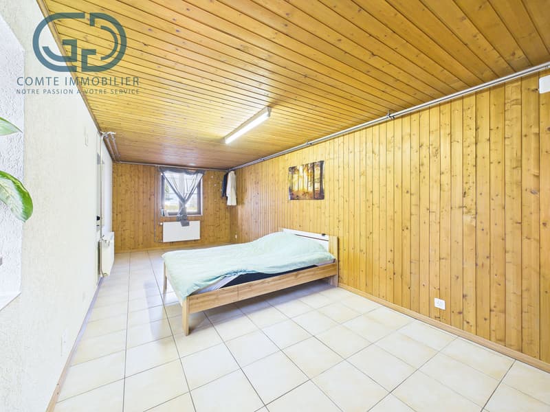 Chambre app. rez-de-chaussée