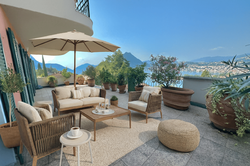 Elegante 3.5 locali con vista lago (1)