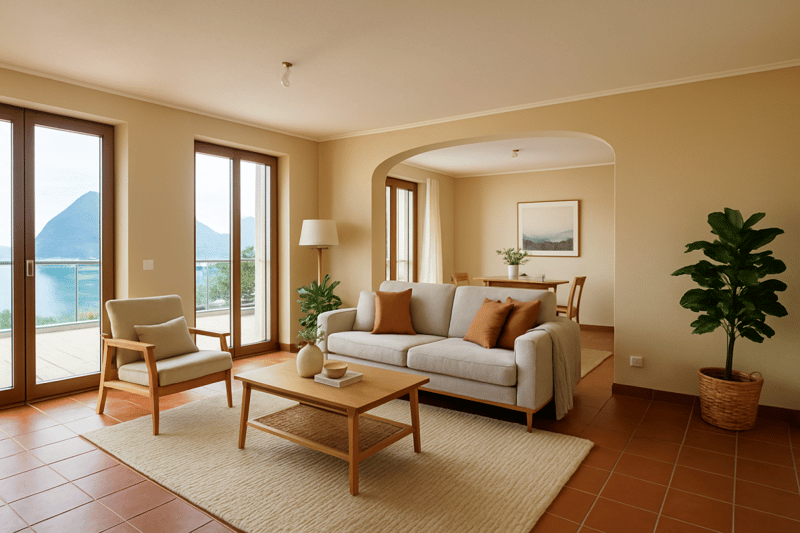 Elegante 3.5 locali con vista lago (2)