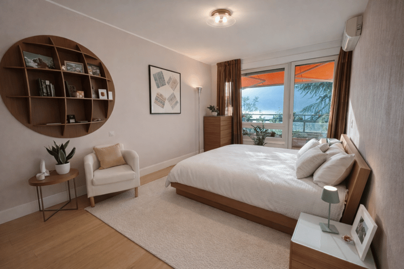 Splendido 3,5 in centro città con vista lago (8)