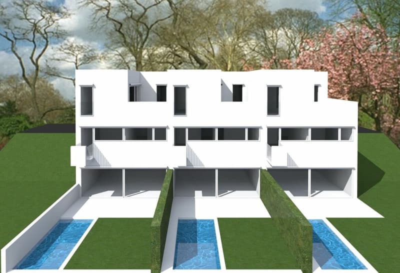 Nuovo progetto di tre ville - vivere nel verde a pochi minuti dalla città (2)