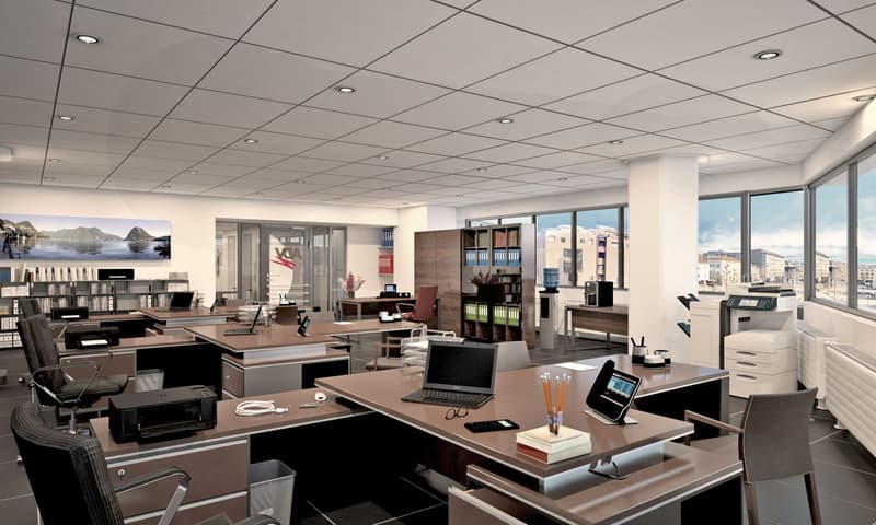 Uffici in centro a Chiasso da 200 a 4'000 m² (1)