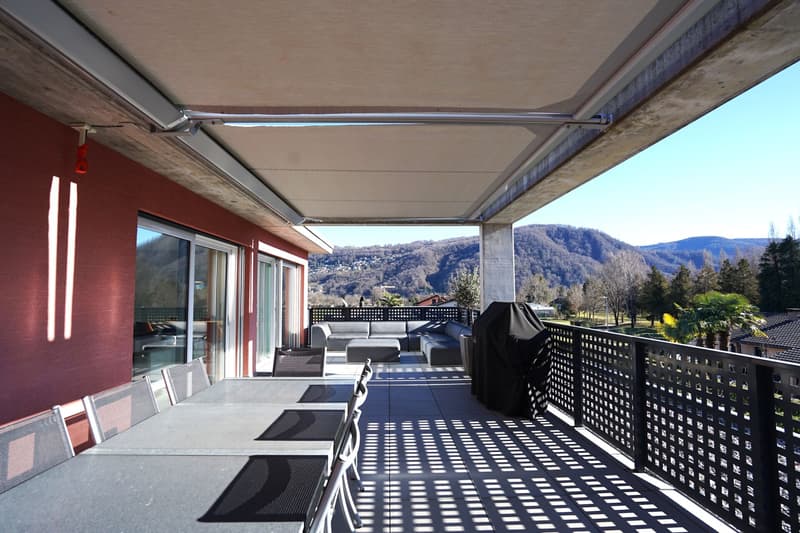 Stupendo attico vicino al Golf Club Lugano, possibile come residenza secondaria (1)