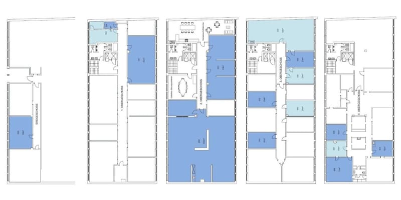 Nähe Bahnhof: Büro-/Gewerberäume mit 21 bis 232 Quadratmeter (2)