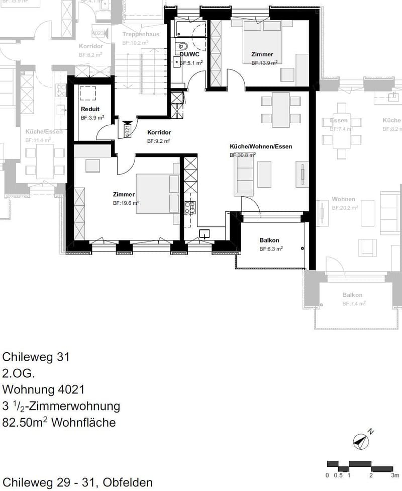 Moderne 3.5-Zimmerwohnung in Obfelden zu vermieten! (9)