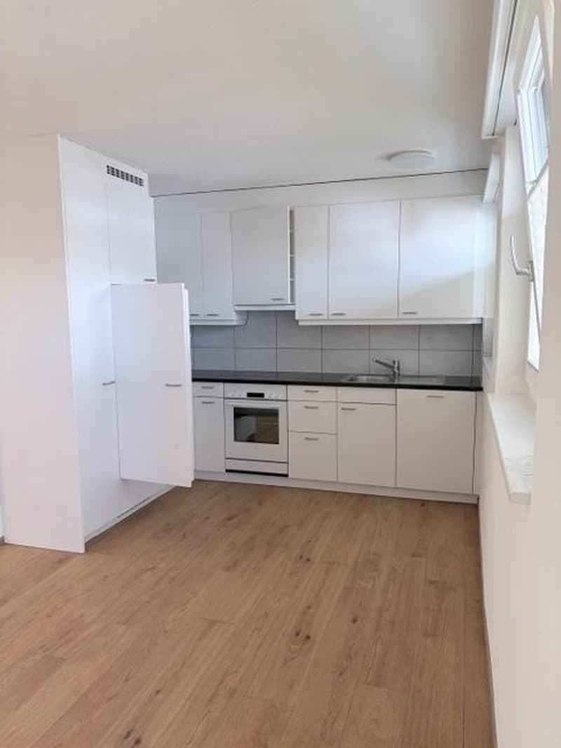 Gemütliche 3.5-Zimmerwohnung Hochparterre mit Balkon (2)