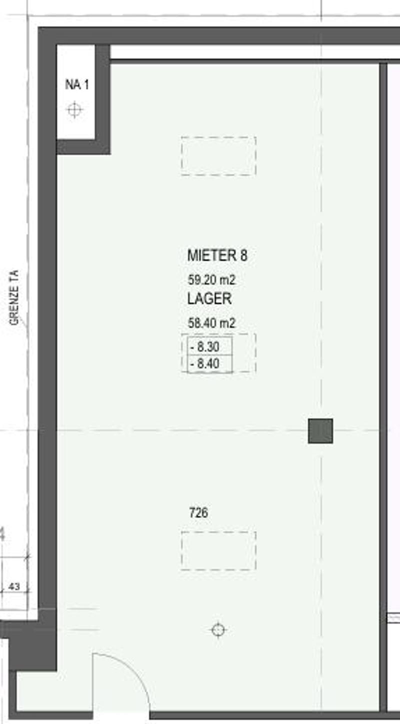 Lagerraum im 3. UG, ca. 59m2, nähe Stauffacher (2)