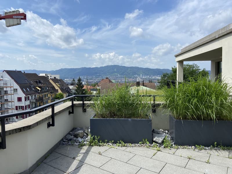 Exklusive Wohnung mit Blick über die Stadt Zürich (2)