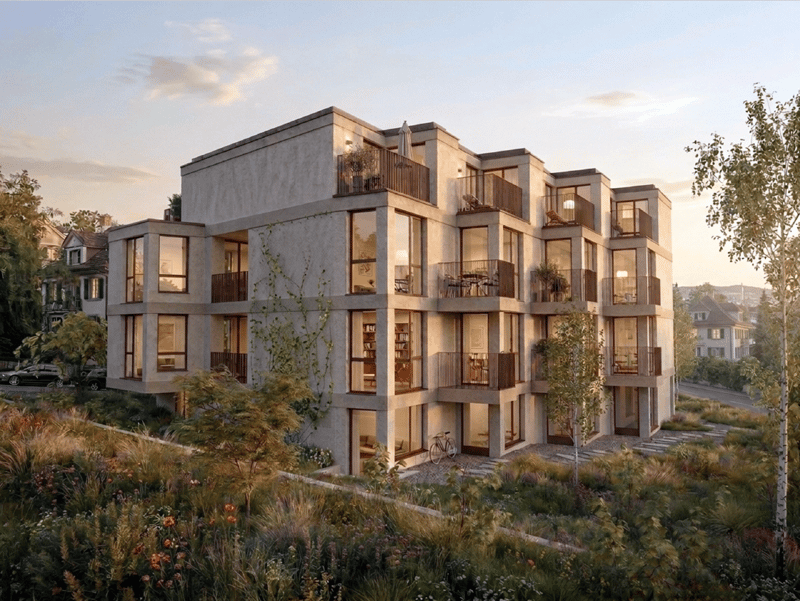 Moderne 1.5-Zimmer-Neubauwohnung mit Garten in Zürich-Affoltern (1)