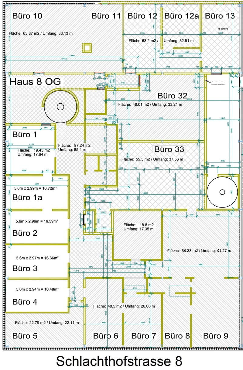 Grundriss Haus 8, OG