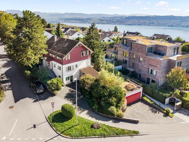 8-Zimmer-Einfamilienhaus mit 873 m² Land an Sonnenlage in Herrliberg — Raum für Visionen (1)