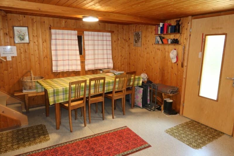 Das Ess- und Wohnzimmer