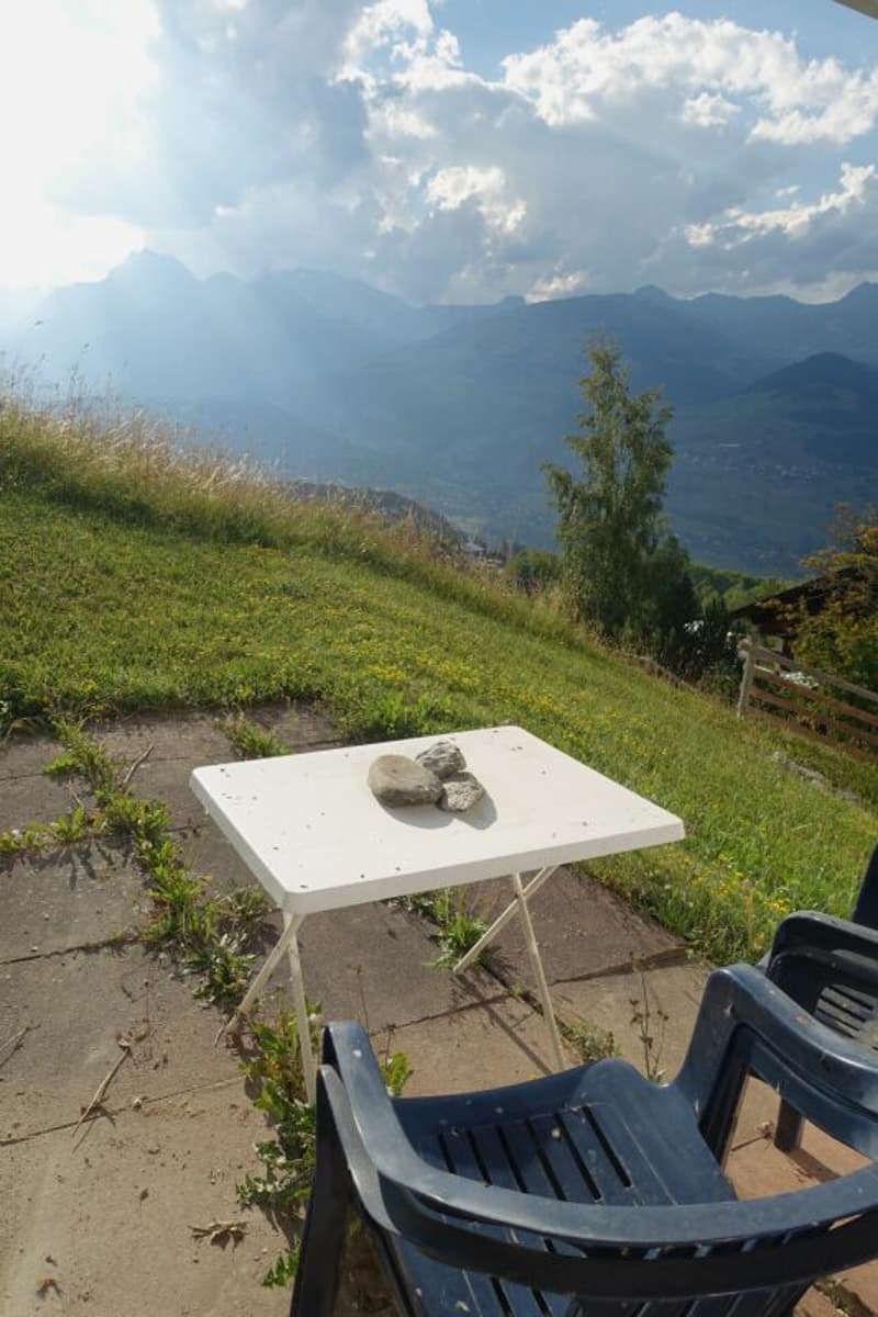 Der Gartensitzplatz