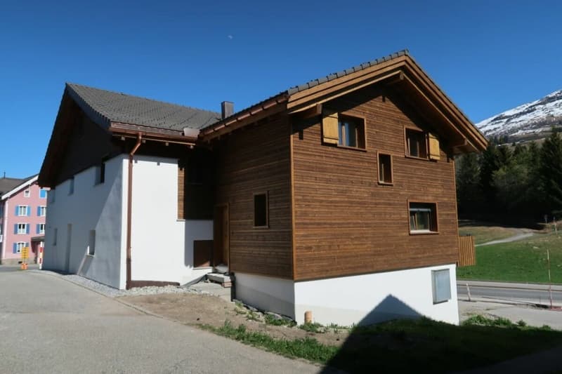 Das Hausteil mit der 3.5-Zimmer-Wohnung