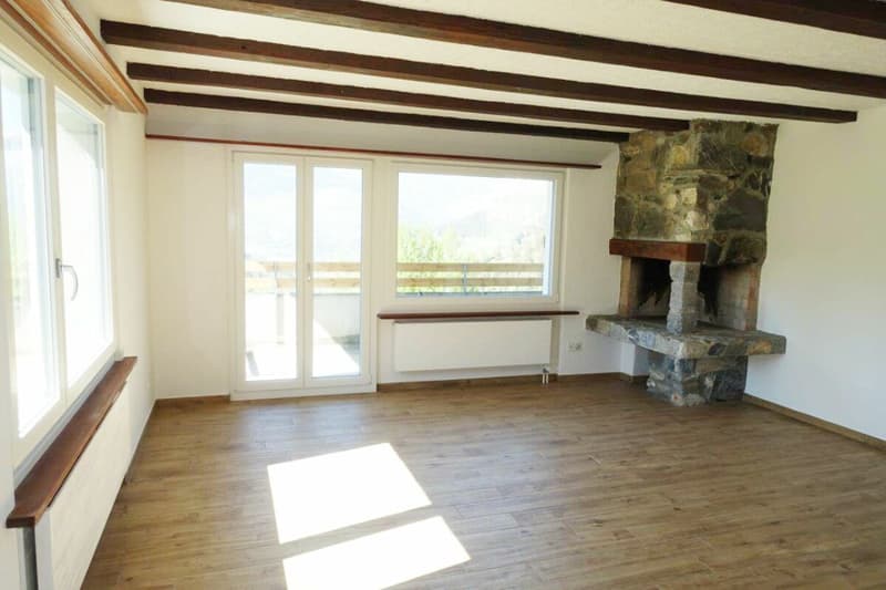 Das Wohzimmer im 1. Obergeschoss