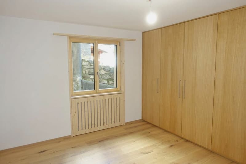 Das erste Doppelschlafzimmer mit Einbauschränken