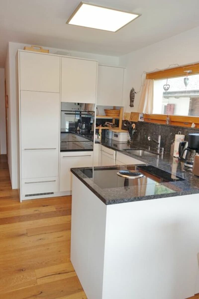 Die Küche in der 2½-Zimmer-Wohnung im Erdgeschoss