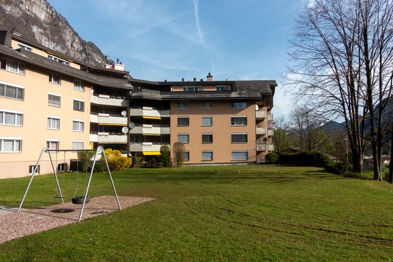Gemütliche Wohnung mit Sicht in die Berge (2)