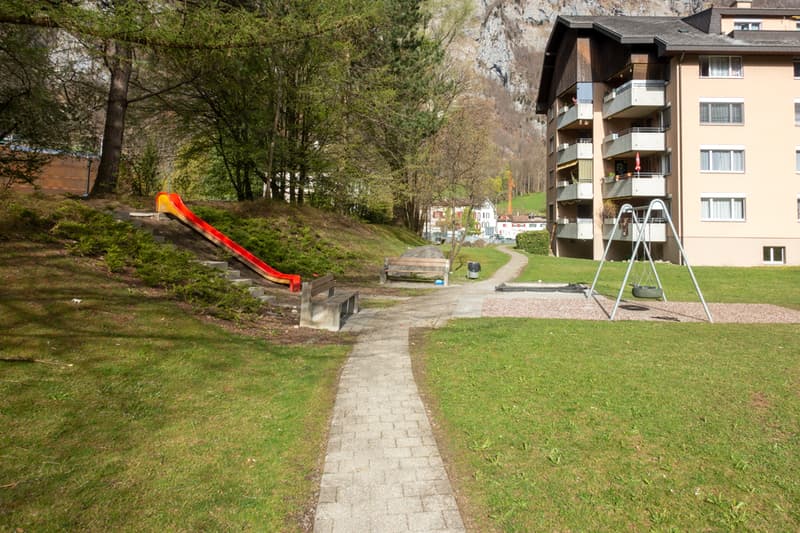 Gemütliche Wohnung mit Sicht in die Berge (3)