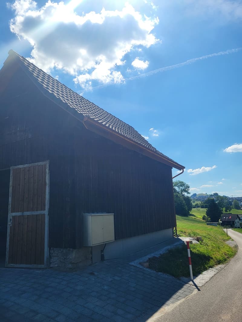 Holzmagazin in Freienbach, ideal als Lager oder Werkstatt (2)