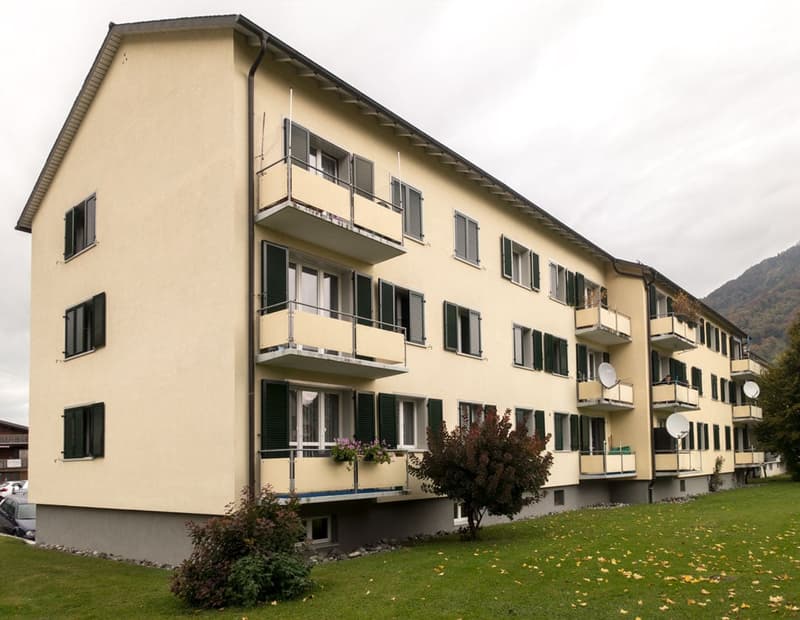 Gemütliche 4-Zimmer-Wohnung mit Balkon in Niederurnen (1)
