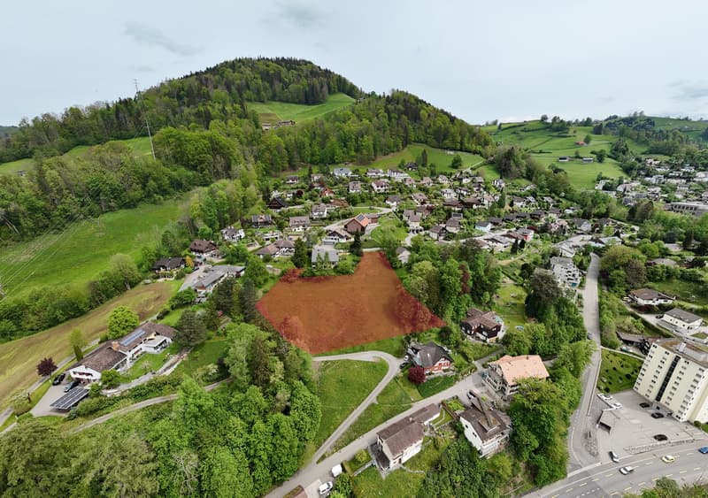 4072 m2 Wohnbauland an bester Lage Wattwil