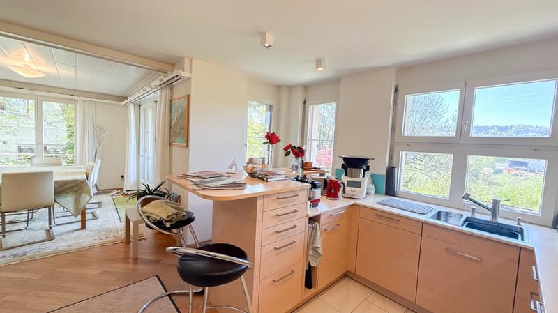 Grandioses 6.5-Zimmer-Doppeleinfamilienhaus mit idyllischem Grundstück (5)