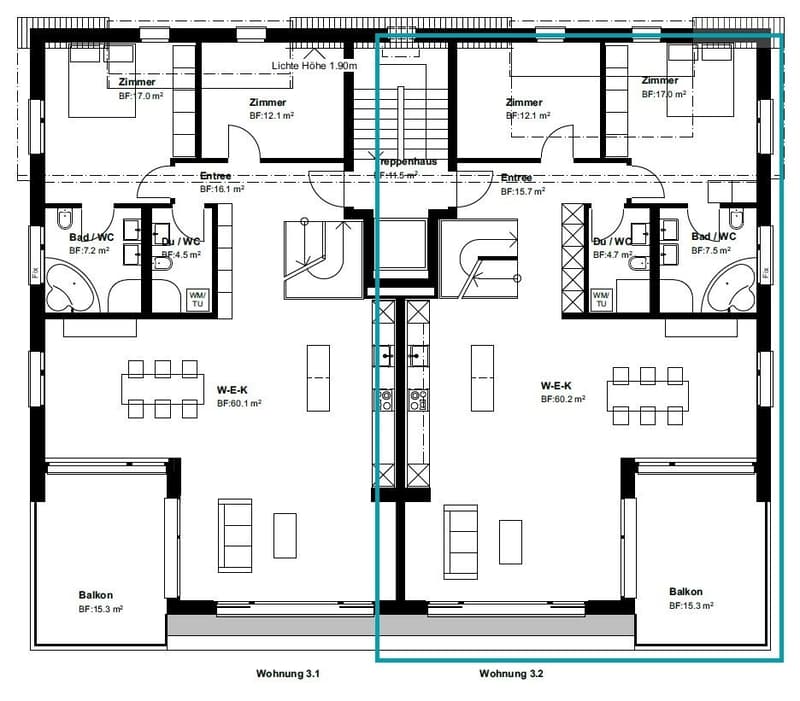 Maisonette-Wohnung mit Morgensonne! (11)