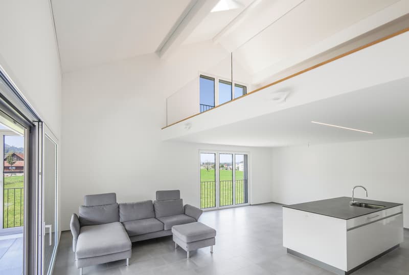 Topmoderne Maisonette-Wohnung mit Blick ins Grüne (6)