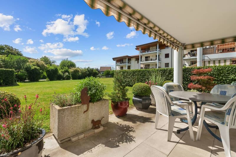Ruhige Gartenwohnung mit unverbaubarer Freifläche und Tiefgaragenplatz (1)