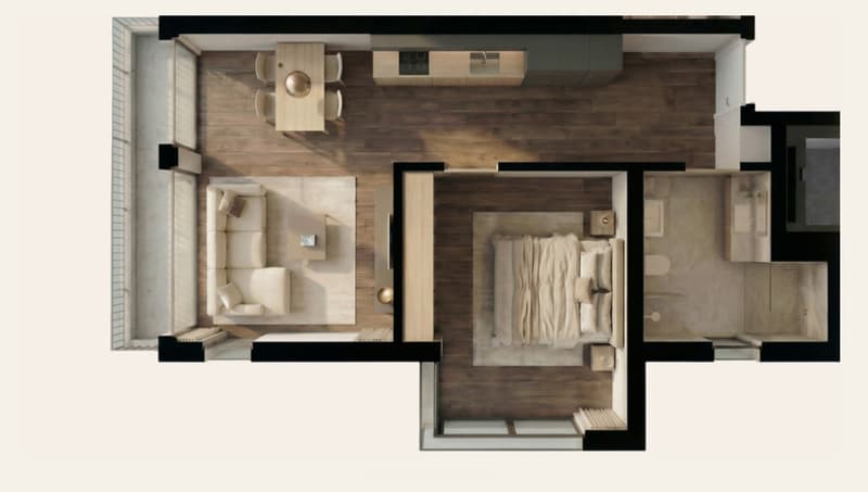 Erstbezug: moderne 2.5-Zimmer-Wohnungen im Neubau Speerblick Tuggen (3)