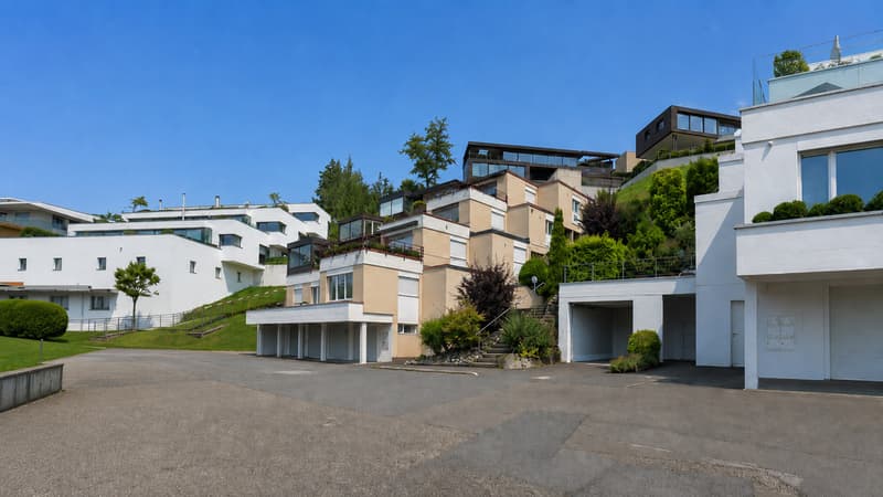 5.5-Zi.-Terrassenwohnung, 173 m² Gesamtfläche, Garagenbox inkl. (2)
