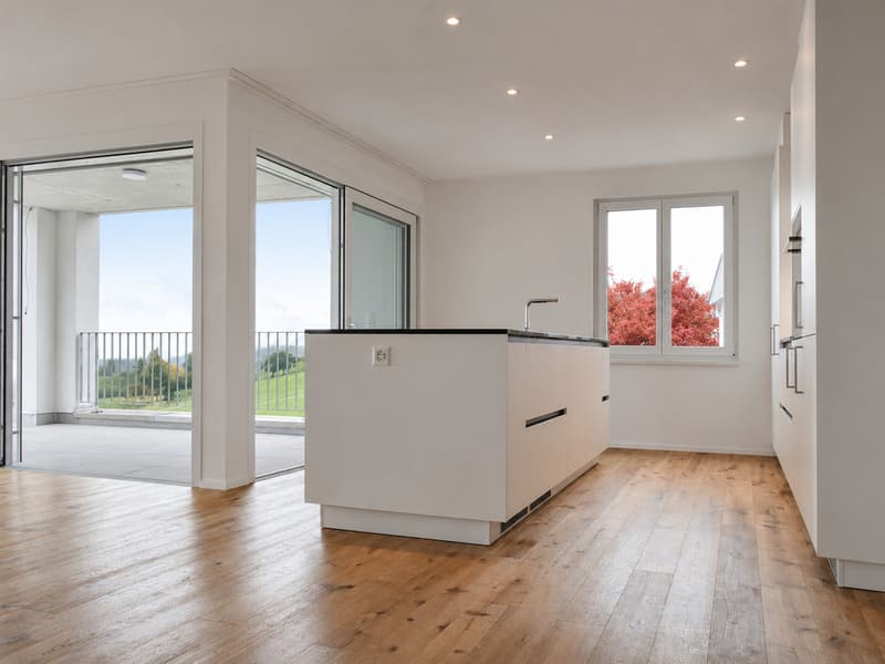 Helle Wohnung mit Loggia und Weitblick in Gommiswald (3)
