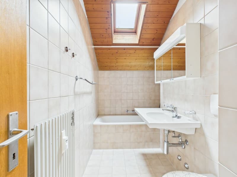 Heimelige Dachwohnung in ruhigem Wohnquartier (6)