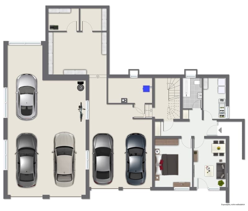 Jeune & Intelligent - Maison de 2 Familles avec Appartement pour Parents à Weizen (41)