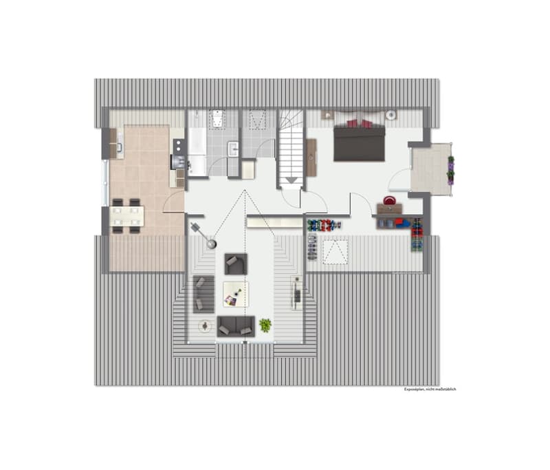 Jeune & Intelligent - Maison de 2 Familles avec Appartement pour Parents à Weizen (39)